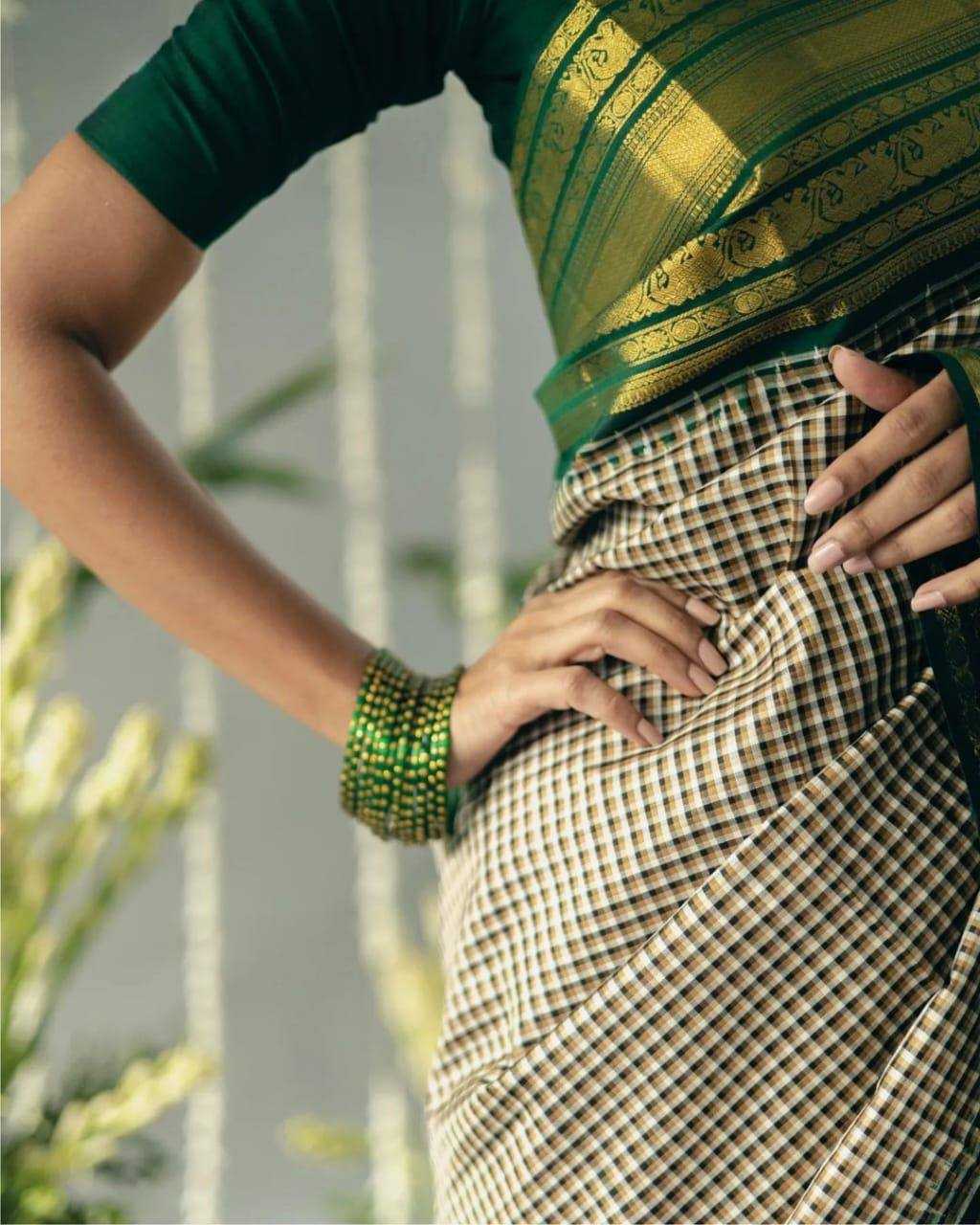 Pachai Sarees | TempleGlow - by SareeSouls Silkline