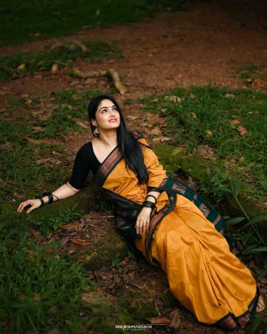 Yellow Saree - by SareeSouls